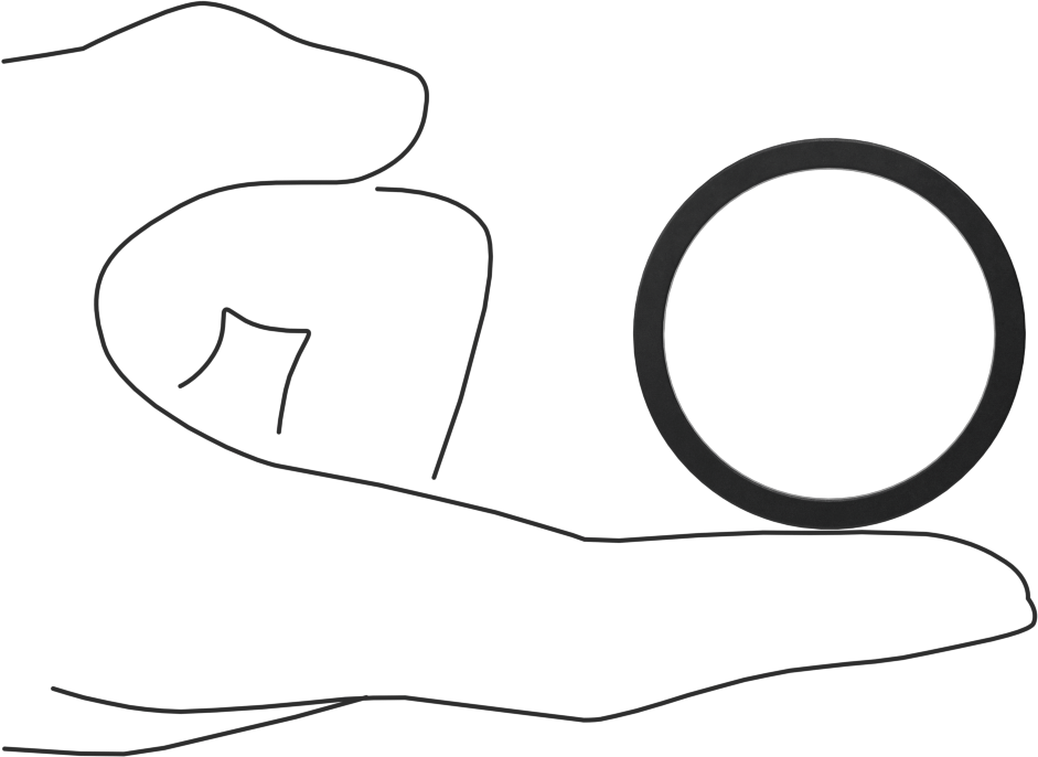 Kimyasallara Dayanıklı Viton® Floroelastomer O-Ring, Kare Profil, 1/8 Kesirli Genişlik, Dash No. 222