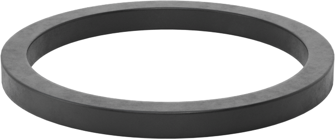 Kimyasallara Dayanıklı Viton® Floroelastomer O-Ring, Kare Profil, 1/8 Kesirli Genişlik, Dash No. 222