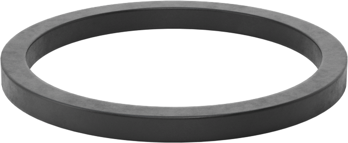 Kimyasallara Dayanıklı Viton® Floroelastomer O-Ring, Kare Profil, 1/8 Kesirli Genişlik, Dash No. 223