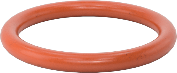 Yüksek Sıcaklık Yumuşak Silikon O-Ring, 1/16 Kesirli Genişlik, Dash Numarası 015