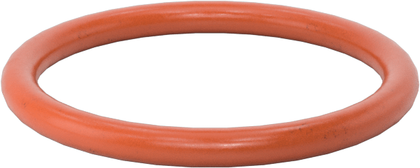 Yüksek Sıcaklık Yumuşak Silikon O-Ring, 1/16 Kesirli Genişlik, Dash Numarası 017