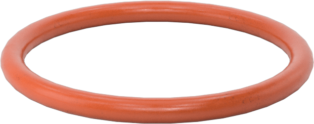 Yüksek Sıcaklık Yumuşak Silikon O-Ring, 1/16 Kesirli Genişlik, Dash Numarası 019