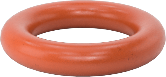 Yüksek Sıcaklık Yumuşak Silikon O-Ring, 1/16 Kesirli Genişlik, Dash Numarası 010
