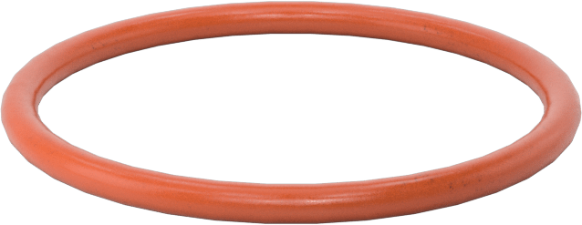 Yüksek Sıcaklık Yumuşak Silikon O-Ring, 1/16 Kesirli Genişlik, Dash Numarası 022