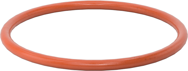 Yüksek Sıcaklık Yumuşak Silikon O-Ring, 1/16 Kesirli Genişlik, Dash No. 025