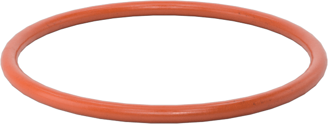 Yüksek Sıcaklık Yumuşak Silikon O-Ring, 1/16 Kesirli Genişlik, Dash No. 026