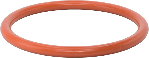 Yüksek Sıcaklık Yumuşak Silikon O-Ring, 1/16 Kesirli Genişlik, Dash Numarası 020