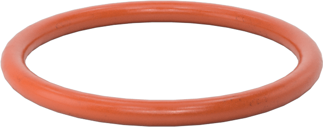 Yüksek Sıcaklık Yumuşak Silikon O-Ring, 3/32 Kesirli Genişlik, Dash No. 123