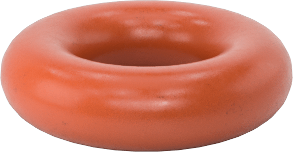 Yüksek Sıcaklık Yumuşak Silikon O-Ring, 1/8 Kesirli Genişlik, Dash No. 202