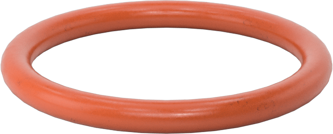 Yüksek Sıcaklık Yumuşak Silikon O-Ring, 1/8 Kesirli Genişlik, Dash Numara 218