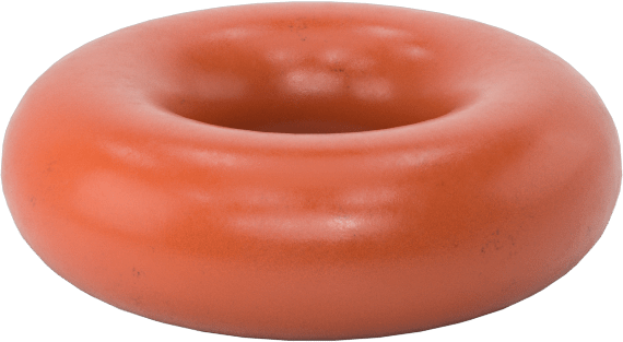 Yüksek Sıcaklık Yumuşak Silikon O-Ring, 1/8 Kesirli Genişlik, Dash No. 201