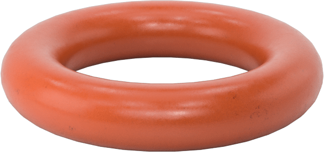 Yüksek Sıcaklık Yumuşak Silikon O-Ring, 3/16 Fraksiyonel Genişlik, Dash Numarası 313