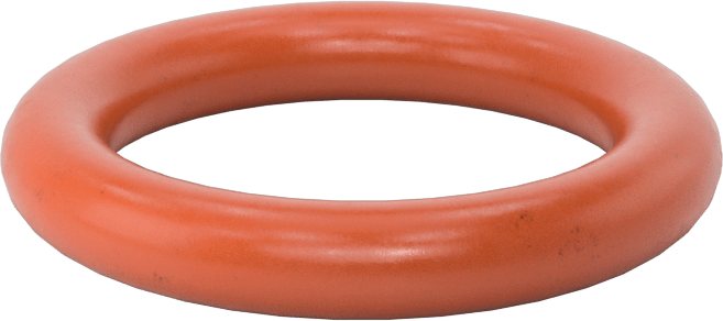 Yüksek Sıcaklık Yumuşak Silikon O-Ring, 3/16 Fraksiyonel Genişlik, Dash Numarası 318