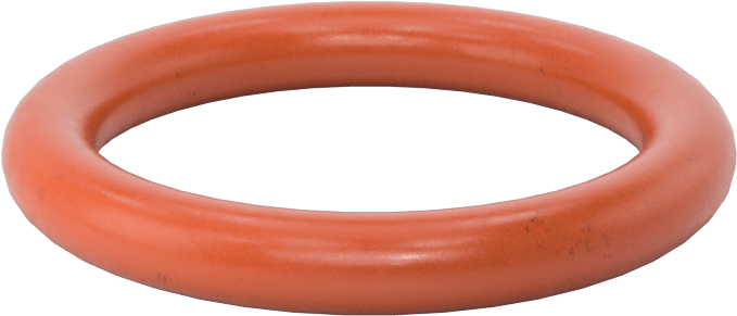 Yüksek Sıcaklık Yumuşak Silikon O-Ring, 3/16 Fraksiyonel Genişlik, Dash Numarası 322