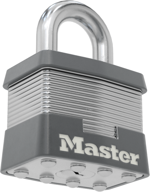 Lamine Çelik Gövdeli Asma Kilit, Master Lock 3, 3/4" Dikey Kelepçe Boşluğu