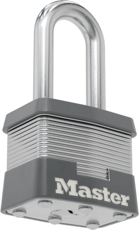Lamine Çelik Gövdeli Asma Kilit, Master Lock 3, #3438'e Uygun, 1-1/2" Dikey Boşluk