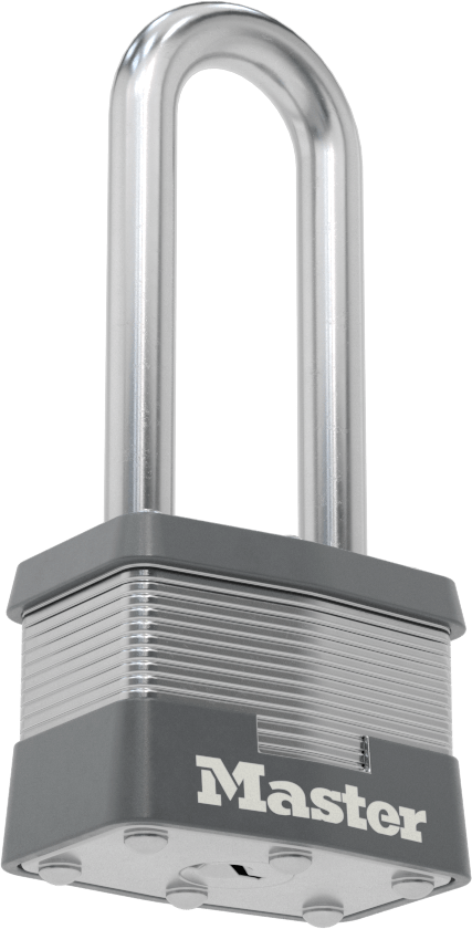 Lamine Çelik Gövdeli Asma Kilit, Master Lock 1, 2-1/2" Dikey Kelepçe Boşluğu