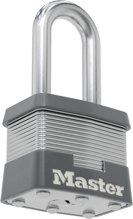 Lamine Çelik Gövdeli Asma Kilit, Master Lock 3, aynı anahtarlı, 1-1/2" Dikey Boşluk ile