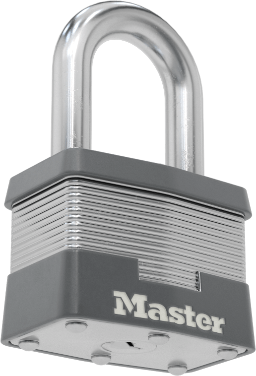 Lamine Çelik Gövdeli Asma Kilit, Master Lock 5 Aynı Anahtarlı, 1-1/2" Dikey Boşluk ile