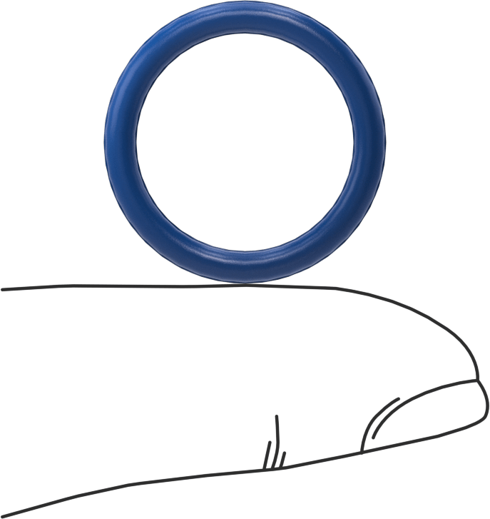 Yağa Dayanıklı Metal ve X-Ray ile Tespit Edilebilir O-Ring, Buna-N, 3/32 Kesirli Genişlik, Dash No. 115