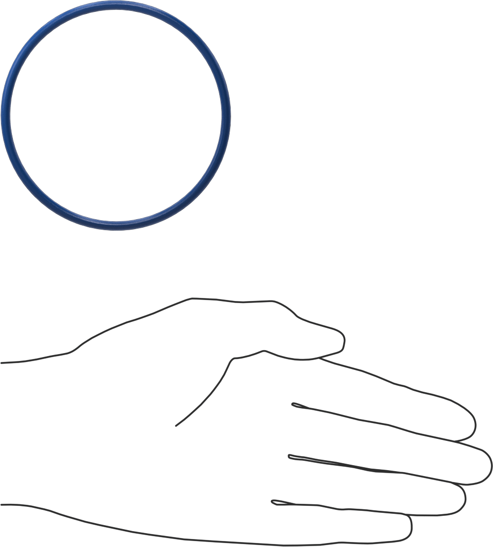 Yağa Dayanıklı Metal ve X-Ray ile Tespit Edilebilir O-Ring, Buna-N, 1/8 Kesirli Genişlik, Dash Numarası 235