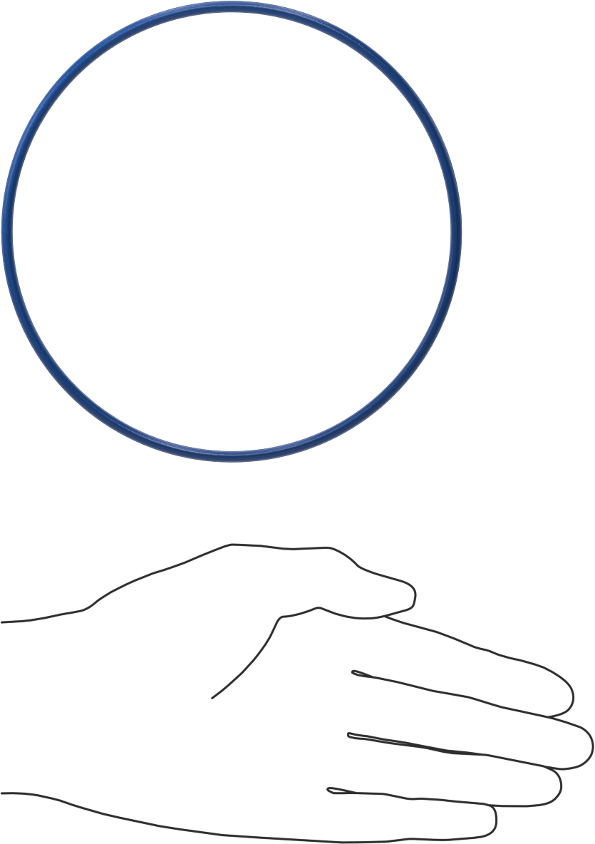 Yağa Dayanıklı Metal ve X-Ray ile Tespit Edilebilir O-Ring, Buna-N, 1/8 Kesirli Genişlik, Dash Numarası 253
