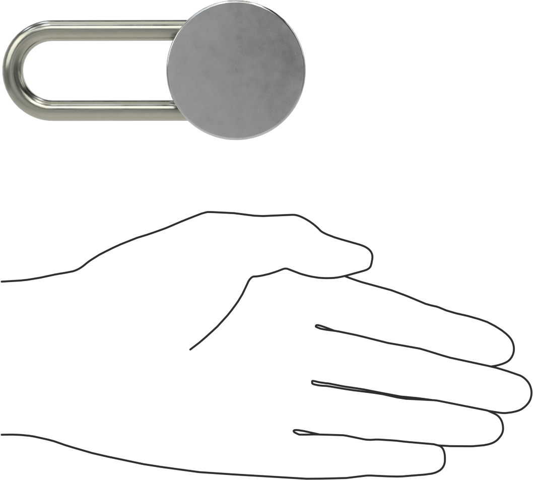 Kombinasyon Asma Kilit, Master Lock 1500, 2" Dikey Kelepçe Boşluğu