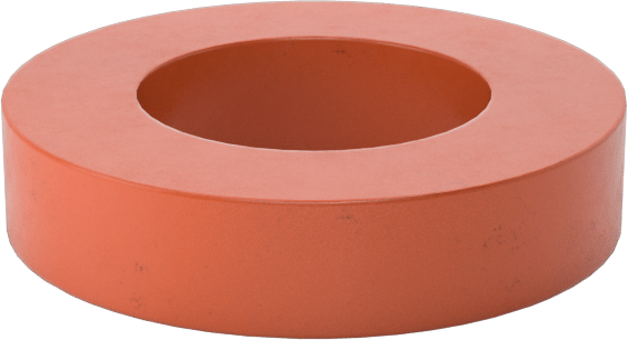 Kare Profilli Yüksek Sıcaklık Silikon O-Ring, 1/16 Kesirli Genişlik, Dash Numarası 008