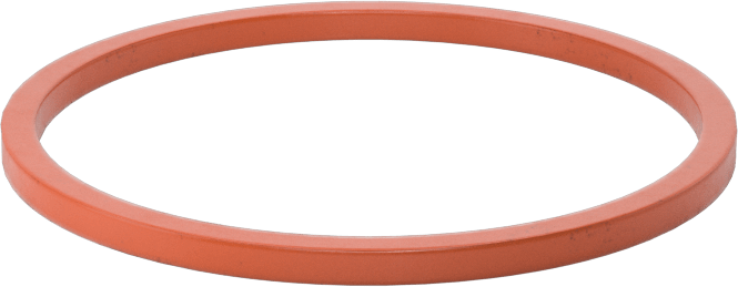 Kare Profilli Yüksek Sıcaklık Silikon O-Ring, 1/16 Kesirli Genişlik, Dash Numarası 027