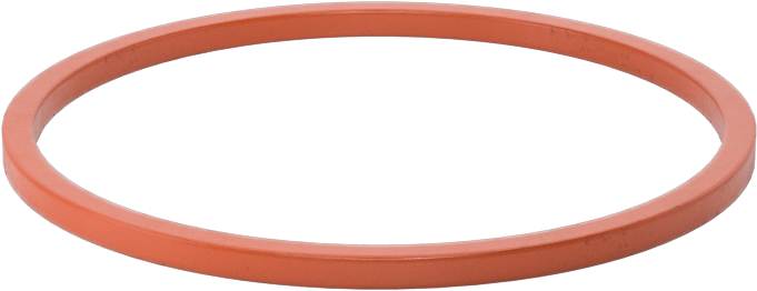Kare Profilli Yüksek Sıcaklık Silikon O-Ring, 1/16 Kesirli Genişlik, Dash No. 029