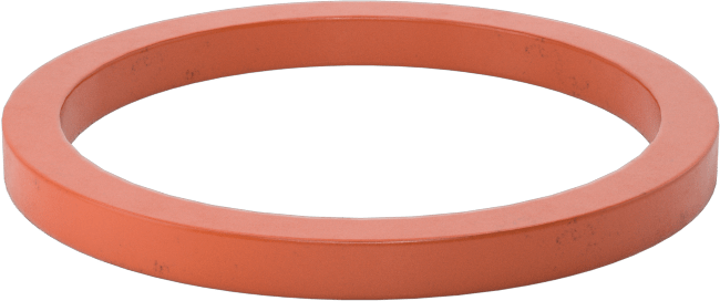 Kare Profilli Yüksek Sıcaklık Silikon O-Ring, 3/32 Kesirli Genişlik, Dash No. 121
