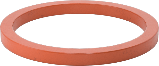 Kare Profilli Yüksek Sıcaklık Silikon O-Ring, 3/32 Kesirli Genişlik, Dash No. 122
