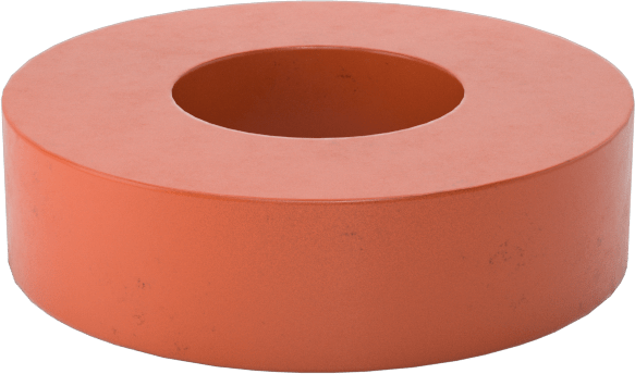Kare Profilli Yüksek Sıcaklık Silikon O-Ring, 1/8 Kesirli Genişlik, Dash No. 202
