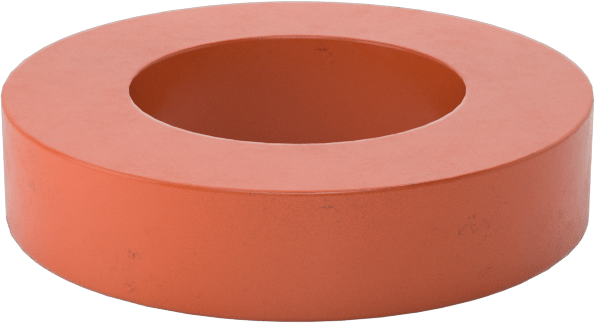 Kare Profilli Yüksek Sıcaklık Silikon O-Ring, 1/8 Kesirli Genişlik, Dash No. 204