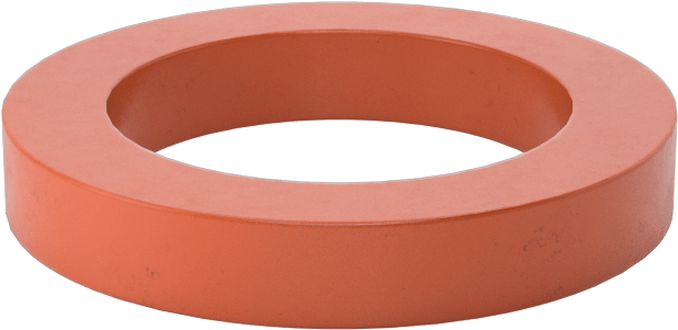 Kare Profilli Yüksek Sıcaklık Silikon O-Ring, 1/8 Kesirli Genişlik, Dash Numara 208