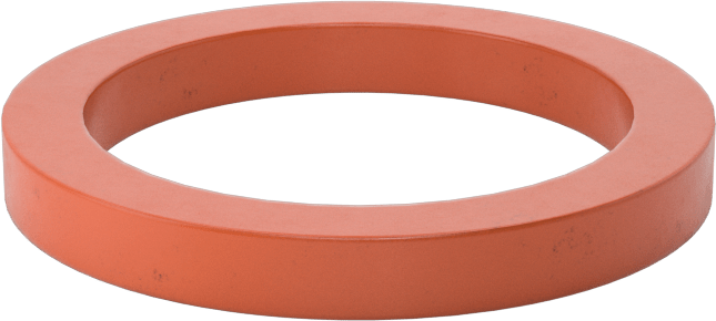 Kare Profilli Yüksek Sıcaklık Silikon O-Ring, 1/8 Kesirli Genişlik, Dash Numarası 213