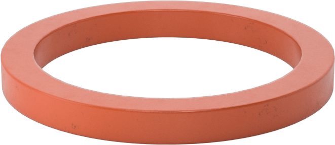 Kare Profilli Yüksek Sıcaklık Silikon O-Ring, 1/8 Kesirli Genişlik, Dash No. 216