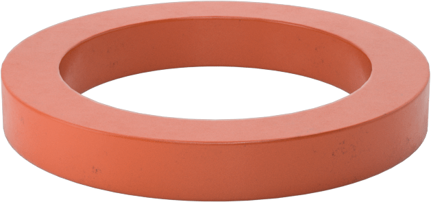 Kare Profilli Yüksek Sıcaklık Silikon O-Ring, 1/8 Kesirli Genişlik, Dash No. 210