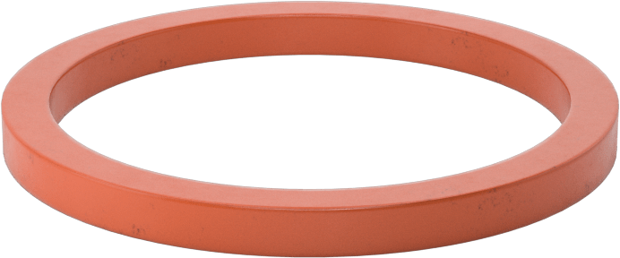 Kare Profilli Yüksek Sıcaklık Silikon O-Ring, 1/8 Kesirli Genişlik, Dash No. 222