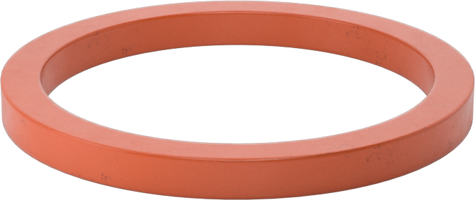 Kare Profilli Yüksek Sıcaklık Silikon O-Ring, 1/8 Kesirli Genişlik, Dash No. 220
