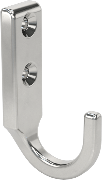 Yiyecek ve İçecek Kancası, 5/8" Genişlik, 2-1/8" Yükseklik, 1-1/4" Derinlik