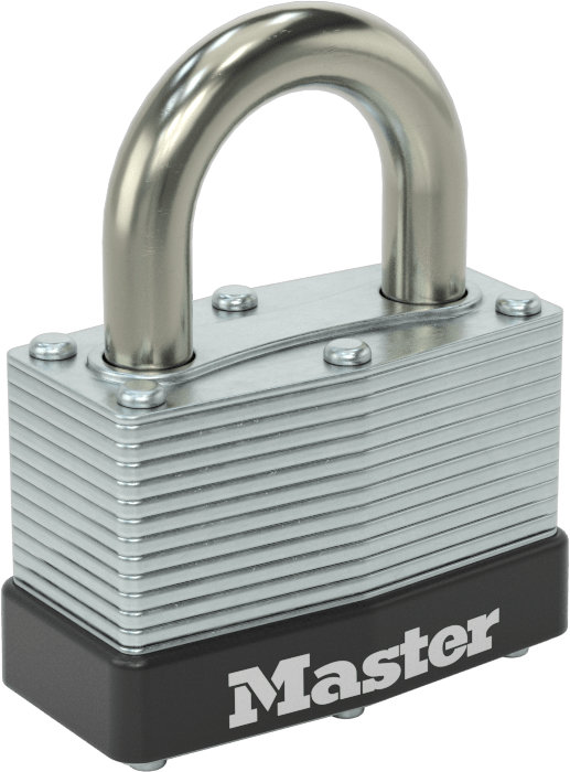 Lamine Çelik Gövdeli Asma Kilit, Master Lock 500, 13/16" Dikey Kelepçe Boşluğu