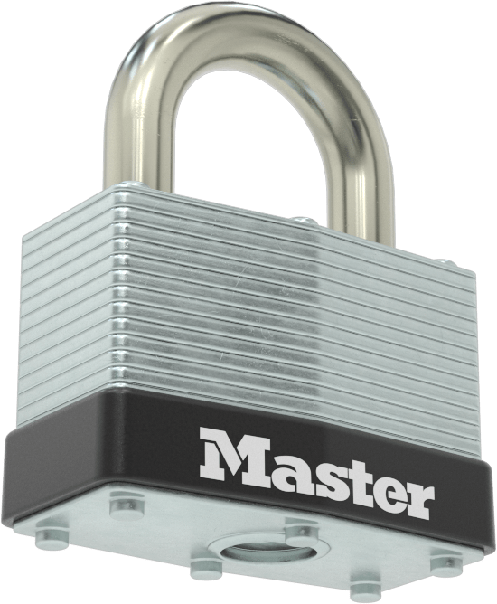 Lamine Çelik Gövdeli Asma Kilit, Master Lock 500, 13/16" Dikey Kelepçe Boşluğu