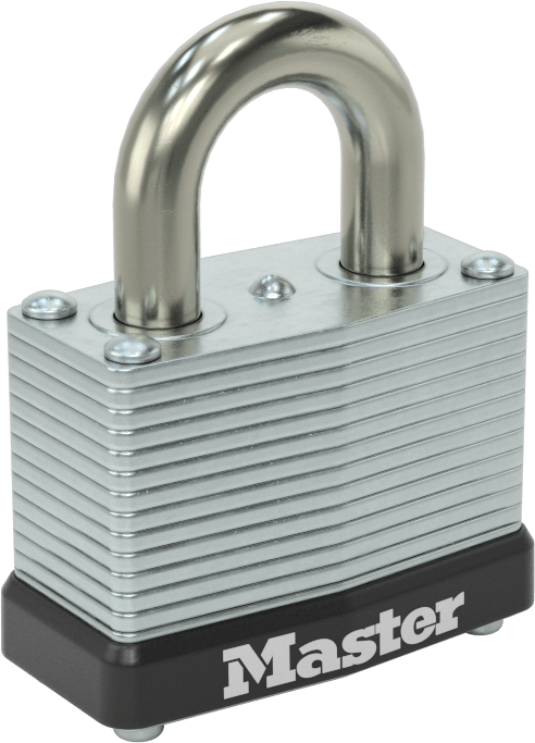 Lamine Çelik Gövdeli Asma Kilit, Master Lock 22, 5/8" Dikey Kelepçe Boşluğu