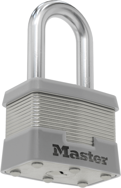 Lamine Çelik Gövdeli Asma Kilit, 1,5" Dikey Boşluklu, Master Lock 81, 10R16'ya uyumlu