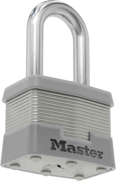 Lamine Çelik Gövdeli Asma Kilit, 1,5" Dikey Boşluklu, Master Lock 81, 93R84'e uyumlu
