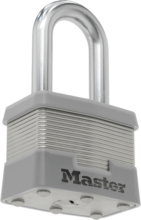 Lamine Çelik Gövdeli Asma Kilit, 1,5" Dikey Boşluklu, Master Lock 81, 10R20 anahtarlı