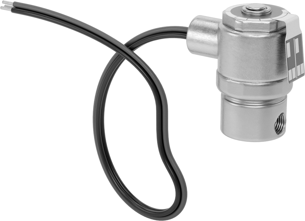 303 Paslanmaz Çelik Tehlikeli Ortam Solenoid Açma/Kapama Vanası, İnert Gaz için, 120V AC, 1/4 NPT Dişi, 650 Maksimum PSI