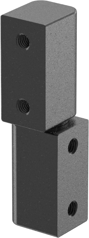 Delikli Dar Profilli Kaldırmalı Menteşeler, Kapaklı Kapı için, Ters Çevrilebilir Kapı Montajı, 1-1/4" x 9/16"