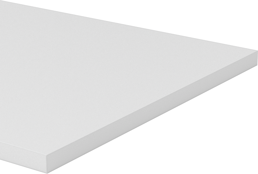 Kolay Şekillendirilebilir Polistiren Şerit, 4" Genişlik, 3/16" Kalınlık, 24 inç Uzunluk